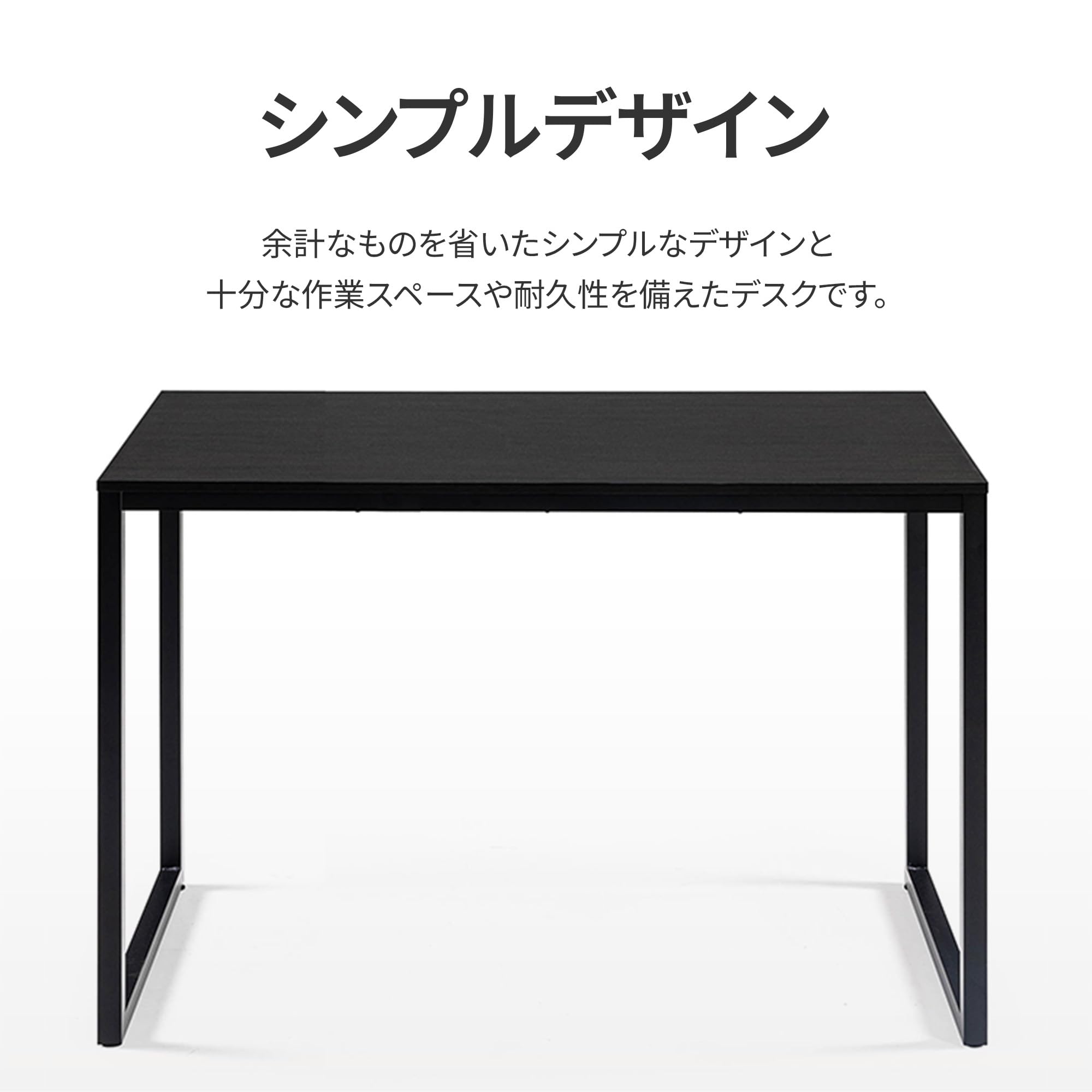 Amazon.co.jp: ZINUS Jennifer ワークデスク ダークブラウン 幅120